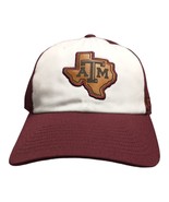 NCAA Texas A&amp;M Aggies adidas ATM Cap Men&#39;s One Size Burgundy Polyester S... - $23.12