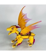 Incomplete LEGO Elves Fire Dragon Zonya 41175 No Tail Orange &amp; Magenta - $34.17 CAD