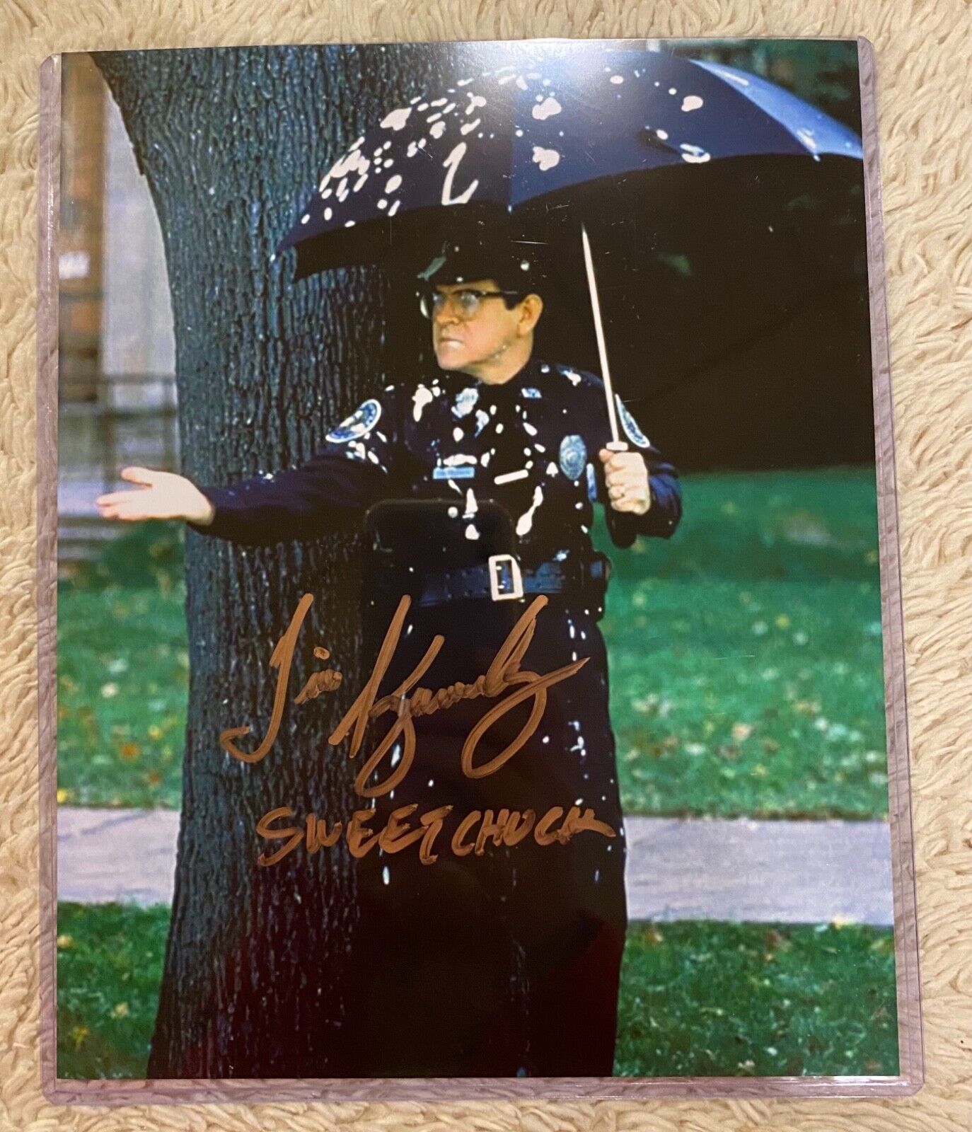 Tim Kazurinsky signed  8x10 photo autographed Sweet Chuck Police Academy - $49.49