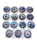 Bradford Exchange Titanic Collector&#39;s Plates Original Box Set 1-15 James... - €127,58 EUR