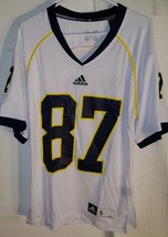 Adidas NCAA Jersey Michigan Wolverines #87 White sz S - £13.15 GBP
