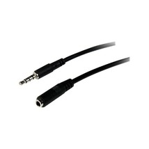 StarTech 1m 3.5mm 4 Pole TRRS Male to Female Headset Extension Cable  - $11.00