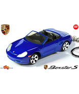   RARE KEYCHAIN BLUE PORSCHE BOXSTER 986/S CUSTOM Ltd Ed. GREAT GIFT - $148.98