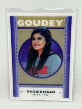 2019 Upper Deck Goodwin Champions Goudey Lenticular Hailie Deegan #GL6 - £4.54 GBP