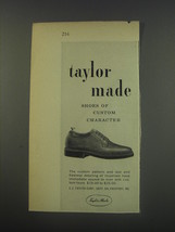 1956 Taylor-Made Shoes Advertisement - £14.78 GBP