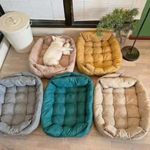 2023 Pet Dog Sofa  Bed Kennel Mat Soft Puppy Bed Cat House Warm Pet Sofa Cat Sup - £58.50 GBP+