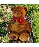 Gund 100th Anniversary Patriotic America 2002 Wish Teddy Bear BIG Soft 2... - £16.07 GBP