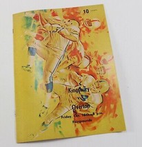 1970&#39;s Kingsbury vs Overton High School Rebels Crump Stadium Football Pr... - £7.17 GBP