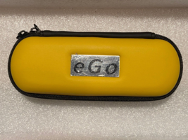 eGo Hard Shell Waterproof Zippered Travel Case 6" X 2.5" Yellow *Pre-Own... - $9.99