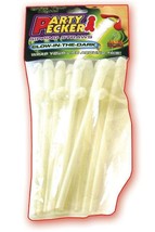 Party pecker sipping straws-glow-10pk - $533.75 MXN