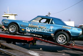 4x6 Color Drag Racing Photo Dee Keaton KEATON&#39;S COUGAR 1967 Mercury Funny Car - $2.50