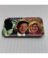 Al Gore Tipper Gore 2000 Presidential Election Campaign Button Pin Polit... - £7.44 GBP