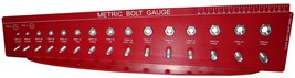 Bolt and Nut Check a Thread Size Fastener Gauge METRIC Guage - £37.56 GBP