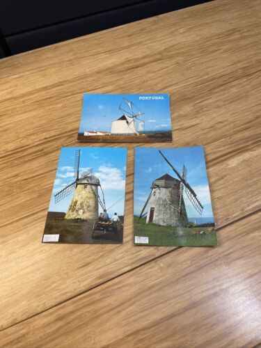 Vintage Lot of 3 Portugal Travel Souvenir Postcard KG JD - $9.90