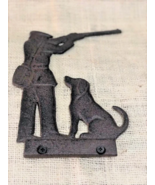 Weathervane Top Hunter Dog Hunting Fence Decor Mountable Dad Hunter Porc... - $27.35 CAD