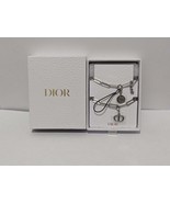 DIOR Beauty SILVER PHONE CHARM Stars and LOGO Chain New With Box Limited... - €34,07 EUR