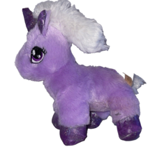 Dan Dee Plush Stuffed Animal Collectors Choice Unicorn Purple Kids Toy C... - £9.31 GBP