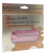 Lot 2 x Spa life Wine Down Antioxidant 8-Lip Jellies w/ Red wine Hyaluro... - $365.25 MXN