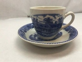 Royal Falcon Old English Staffordshire Demitasse Cup And Saucer Mary Washington - £23.92 GBP
