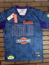 Italia 1990 Welt Tasse National Team Headgear Classics Fußball Trikot ~ ... - $69.91
