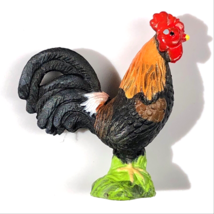 dollhouse miniature rooster PAPO Gallic Rooster Figure Farm Nat&#39;l Symbol France - £6.99 GBP