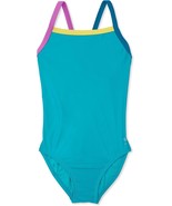 Speedo Girls Swimsuit One Piece Thin Straps Ceramic ( 10 ) - $839.74 MXN