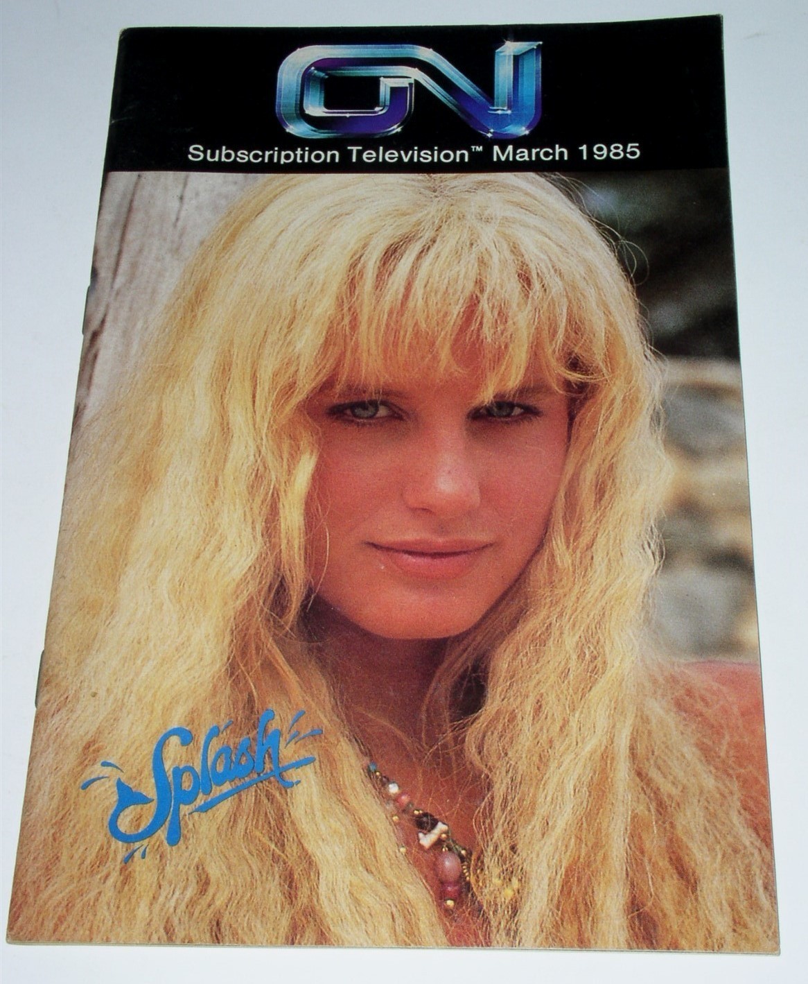 ON Subscription Television Program Guide 1985 Splash Movie Simon Garfunkel  - $79.99