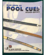 BLUE BOOK OF POOL CUES Second Edition by Brad Simpson * massive softcove... - £158.75 GBP