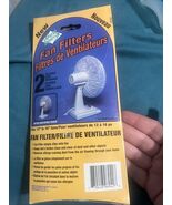 1 Pack Round Fan Filter Shroud For 12-16in Table Top Fans Removes Dust A... - $12.86
