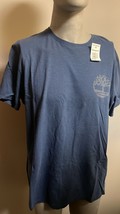 Timberland Men&#39;s Short Sleeve Blue T-Shirt   A1NB4-288  SIZE : 2XL - £15.40 GBP