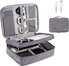 Electronics Organizer, Orgawise Electronic Accessories Bag Travel Cable, Grey). - £31.10 GBP