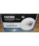 ClearSounds CSC500 Amplified Spirit Phone/Corded Telephone/New In Opened... - $29.99