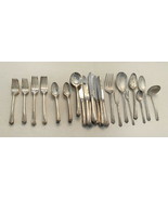 Holmes Edwards Spring Garden Silver Plate Flatware Set ~ 49 Pcs ~ Srvc f... - $5,701.86 MXN