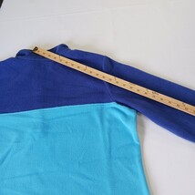 Columbia AL1302 Women's Blue Pullover Fleece Sweater 1/4 Snap Button Size 2XL  image 9