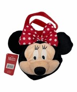 Disney Minnie Mouse Red Polka Dot Bow Plush Purse Handbag NWT - $35.78 CAD