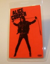 Alice Cooper Original 1991 Backstage Concert Pass Hey Stoopid Horror Shock Rock - £18.82 GBP