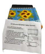Sunflowers in Vase 10 Minute Reverse Table Runner  Quilting Kit NEW - €12,23 EUR Sunflowers in Vase 10 Minute Reverse Table Runner  Quilting Kit NEW - €12,23 EUR