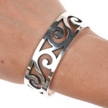 6.25&quot; Retired James Avery cuff bracelet in sterling - $222.75