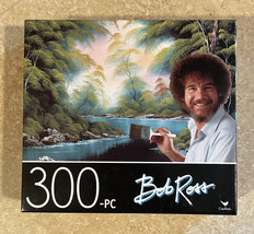 Bob Ross 300 Piece Jigsaw Puzzle 14 X 11 Joy Of Painting, Deep Forest Lake Nwt - £5.58 GBP