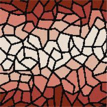 Pepita Needlepoint kit: Ombre Stained Glass Earth Tones, 12&quot; x 12&quot; - $132.00+