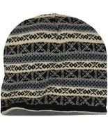 San Diego Hat Little Boys&#39; Nordic Beanie Warm Hat, Black, 5-7 Years - $30.80 CAD
