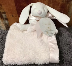 Barefoot Dreams CozyChic Bunny Rabbit Buddie &amp; Blankie Security Blanket NWT - £116.16 GBP