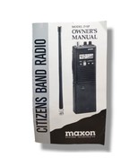 Maxon Citizens Band Radio CB Model 27-SP  owner&#39;s manual instructions only - $7.87