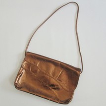 Saereun Genuine Leather Women Purse Bronze Color Vintage Shoulder Bag - $44.53