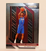 2018-19 Panini Prizm #184 Shai Gilgeous-Alexander Clippers Rookie Card Thunder - $29.69