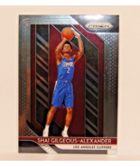 2018-19 Panini Prizm #184 Shai Gilgeous-Alexander Clippers Rookie Card T... - $29.69