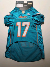 NFL Official Team Pet Wear Waddle Jersey Miami Dolphins Size Large New  - $9.49