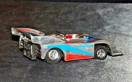 Silver and blue and red #25 Racecar with Driver AA19-1508 Vintage - £15.65 GBP