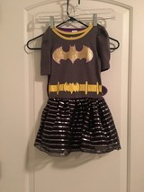 1 Pc Batman Toddler Girls Tutu Dress Costume  Size Size 4T  - £15.30 GBP