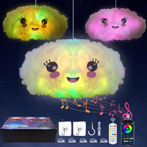 Cloud Light for Bedroom, 3D Floating Cloud Lamp Smart APP and Remote Control, Fl - £42.82 GBP